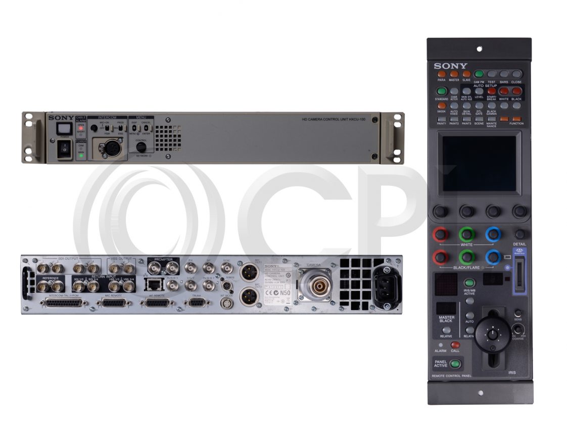 Sony HXC 100 HD/SD Triax Camera Channel Cameras CPL