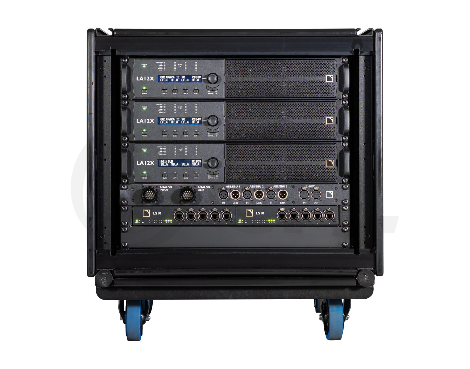 LAcoustics LARAK II AVB Amplifiers, Audio CPL